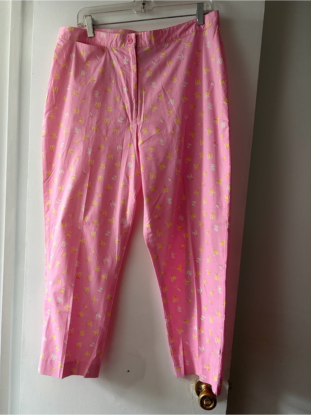 Lilly Pulitzer Pink Firefly glow size 12 Women’s Casual Pants